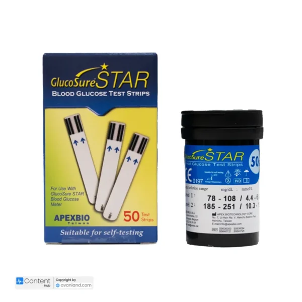 نوار تست استار Glucosure STAR